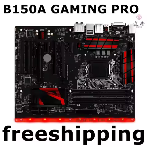 For B150A GAMING PRO Motherboard 64GB LGA 1151 DDR4 ATX B150 Mainboard 100% Tested Fully Work