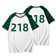 Squid Game Sportswear Sportswear Squid Game Role-Playing Costume Short Sleeve 456