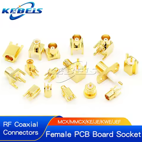 2PCS MMCX-K/J MMCX-JE MMCX-KE MMCX-KWE MMCX-JE MCX-K/J MCX-KE MCX-JE MCX-KWE MMCX Male Female Socket