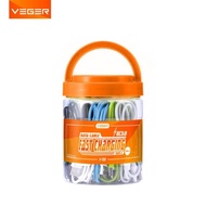 VEGER V-107 MICRO/V-108 TYPE-C DATA CABLE (1 JAR CONTAINS 20 PCS) QC 3.0 - V-107 (MICRO)