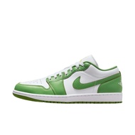 Giày thể thao nam Air Jordan 1 Low chống mài mòn thoáng khí màu xanh lá cây HF4823-100