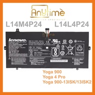 Lenovo YOGA 900 YOGA 4 Pro YOGA 900-13ISK 13ISK2 Battery lenovo L14M4P24 L14L4P24 YOGA 900-IFI lapto