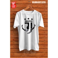 T-Shirt Distro T-Shirt Custom T-Shirt Print T-Shirt Football T-Shirt Juventus Dybala J Logo T-Shirt