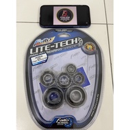 FAITO EX5 WAVE125 KRISS DREAM LC135 C3 C4 RACING ENGINE BEARING SET FIBER LITE TECH