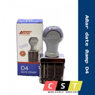 ASTAR DATE STAMP CHOP D4
