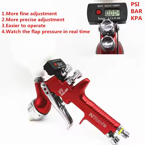 Digital Display Spray Gun /GFG/TT Paint Spray Gun /Air spray Gun/Air Tools/Air Paint Gun/Digital Dis
