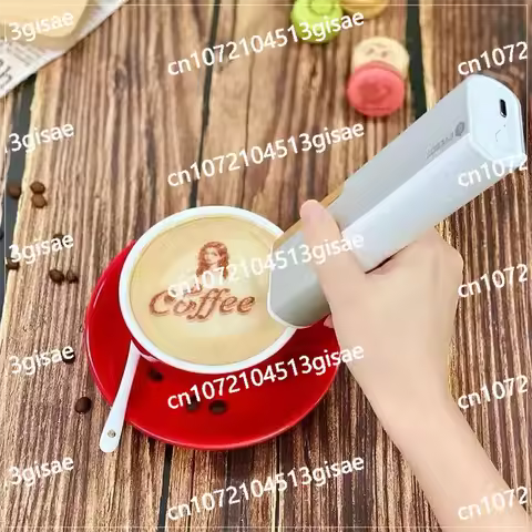 Handheld Diy Edible Ink Food Printing Machine 3D Food Printer Pen Coffee Latte Art Chocolate Printer