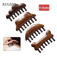 Cuion1413ea Head Scalp Massage Comb, Anti-Static Wide Tooth Body Meridian Massage Comb, Help Blood C