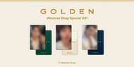［Weverse限時特典］［SW/ M2U/ PST 幸運卡特典］BTS JUNGKOOK SOLO Album［Golden］防彈少年團 田柾國Solo [Golden]