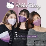 台灣🇹🇼Hello Kitty紫色成人醫用口罩