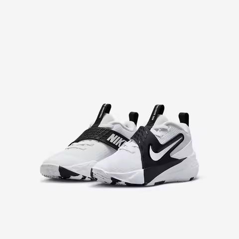 Nike Authentic Team Hustle 12 Kids' Cushioned Basketball Shoes HF6280-101