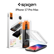 Spigen iPhone 17 Pro Max Screen Protector [1 Pack] EZ Fit Pro HD Full Coverage iPhone 17 Pro Max Tem