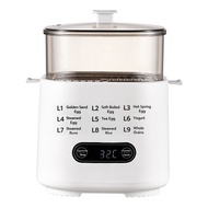 300W Electric Egg Steamer Cooker with Touch Screen | 9 Cooking Modes 6-Egg Capacity Automatic Shut-O