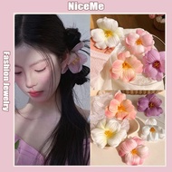 Korean Style New Hairpins Women Fashion Flower Hair Clip Tulip Flower Side Bangs Clips Penyepit Ramb