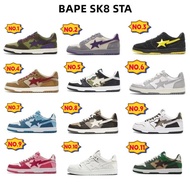 Bape SK8 Sta Low OEM sports shoes “various colors” Unisex Fashion non-slip casual Skateboard shoes 1