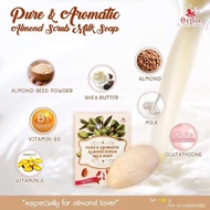 JIBO PURE & AROMATIC ALMOND SCRUB MILK SOAP 💯💯

❤Sesuai untuk kulit kering
❤