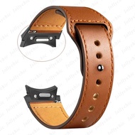 Dây đeo da cho Samsung Galaxy Watch 6 cổ điển 47mm 43mm 4 cổ điển 46mm 42mm Khớp nối nhanh Vòng đeo