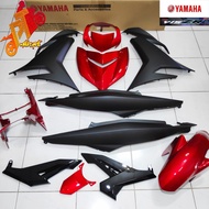 Yamaha Y15ZR Y15 V1 Cover Set Candy Red-Matt Black 2 HLY-Original 100%