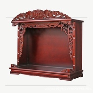 Three Saints Altar Table Buddha Altar Incense Case Bodhisattva Cabinet Old Elm Wood Altar Double Slo
