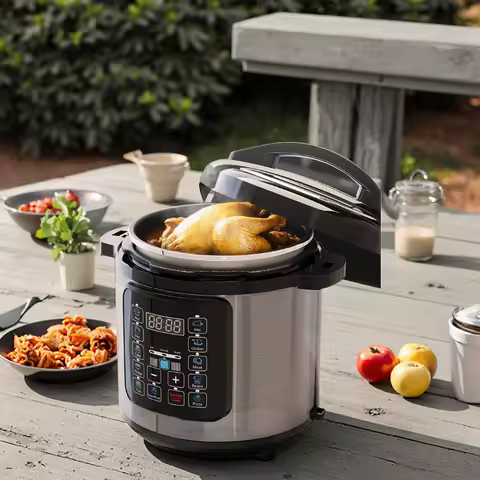 Electric Pressure Cooker Household High-voltage Rice Cooker 6L Large Capacity Electric Pressure Cook