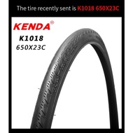 KENDA 650 bicycle tire 650*23C fixed gear road bike tires ultralight 296g anti-stab side tyre slick cycling pneu