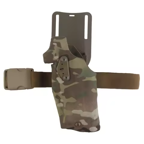 Tactical Left/Right Hand X300U-A Flashlight Pistol Holster Hand for 6354DO Glock17 Gen4 G19 with QLS