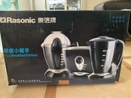 Rasonic 樂信牌 - Your Breakfast Partner 早餐小幫手 RB-P3B(Juicer榨汁機 Toaster多士焗爐 Kettle電熱水壺)