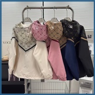 MLB Printed Stitching Embroidered Hooded Jacket Loose Jacket Jacket Top Men Women