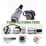 Waterproof Connector WS20 4 Pin 25A 500V Plug Socket Connector ST17 BIG Salle 