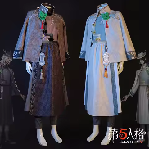 White Guard & Black Guard Cosplay Identity V Wu Chang Cos Costume Fashion Clothes Halloween Party Su