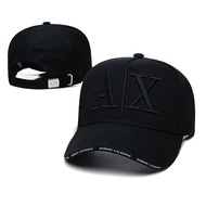 【Giorgio Armani Exchange AX Logo Baseball Cap Sun Snapback Flat Adjustable Couple Caps KOX1 HEE7