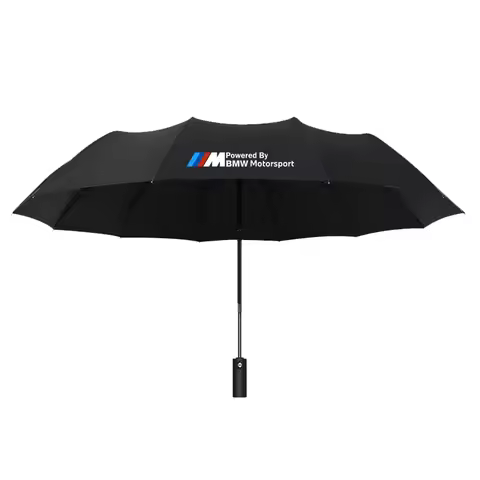 Car Automatic Folding Windproof Sunshade Umbrella For BMW M Motorsport F10 F15 F25 F30 G20 G30 E39 E