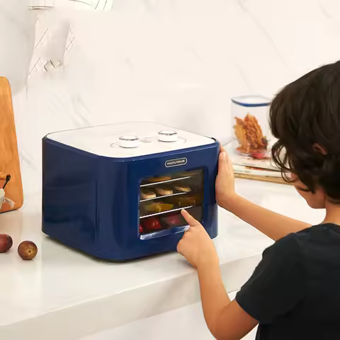 Household MINI Fruit Dryer Food Dryer Food Dehydration Air Dryer Small Snack Vegetable and Fruit dry