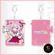 Honkai Impact 3 Keychain Kiana Elysia Honkai Series 3 Room Acrylic Pendant Keychain Alicia Kiana Mei
