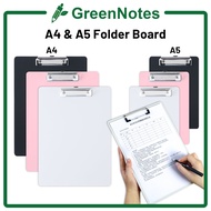 Colorful A4/A5 Clipboard | Plastic Clipboard Low Clip | School Office | Sturdy File Holder