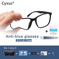 Cyxus Classic Anti Blue Light Glasses Computer Glasses Spectacles Anti Radiation Anti Eye Fatigue Ga