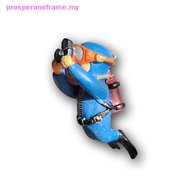 prosperoneframe  Kawaii Resin Frogman Aquarium Ornaments Interesg Floag Decoration Simulated Mini Diver Fish  Aquarium Accessories   MY