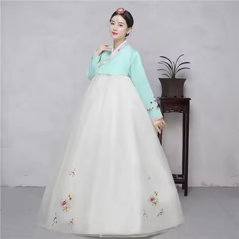 Hanbok National Ethnic Costume Women's New Photography Performance Costume Dance Costume Dae Jang Ge