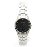 [Original] Citizen Eco-Drive EG3220-58E Black Sapphire Stainless Steel Ladies Watch