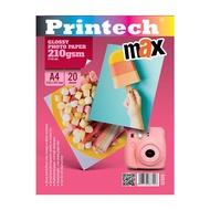 Glossy Photo Paper A4 210gsm Printech Glossy Max A4 210gsm SKU: -