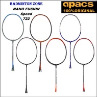 [Ready Stock] Apacs Nano Fusion Speed 722 Series (No String) Badminton Racket