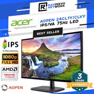 ACER AOPEN (24CL1Y / 24CV1Y) 23.8" 75Hz FHD LED Monitor [VGA/HDMI/Slim Design/VESA Wall Mounting]