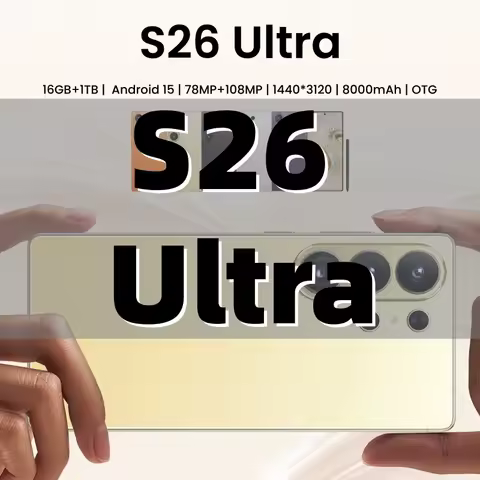 for S26 Ultra Original Tablet 7.3in PM 16GB RAM 1TB ROM Screen Protectors Android 15 Wifi 8000mah Co