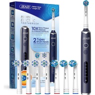 Seago Rotating Electric Toothbrush for Adults with 8 Brush Heads, Electric Toothbrush with 5 Teeth W