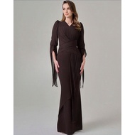 New Nerisa Dress Luxe Baju Kurung Malaysia Latest 2026 Bridesmaid Dress Press Body Luxurious Simple 