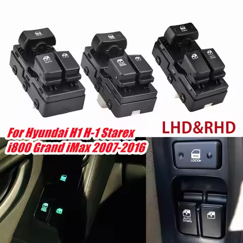 Auto Power Window Switch Control Regulator LHD RHD 93571-4H110 For Hyundai H1 H-1 Starex i800 Grand 