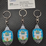 GANTUNGAN VW WOLFBURG KEYCHAIN QUALITY VW SPARE PARTSbiru