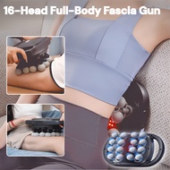 Massager 16-Head Fascia Deep Muscle Massager Muscle Pain Relief Full-Body Massage