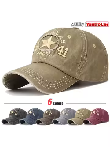 DALLAS Cap High Quality DALLAS SPORT 1841 Letters 3D Embroidery Cotton Adjustable Soft Top Baseball
