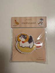 Mofusand炸蝦貓貓木襟章